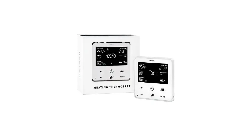 Heltun He-ht01 Thermostat For Electric Heating User Guide Heltun He-ht01 Thermostat For Electric Heating User Guide
