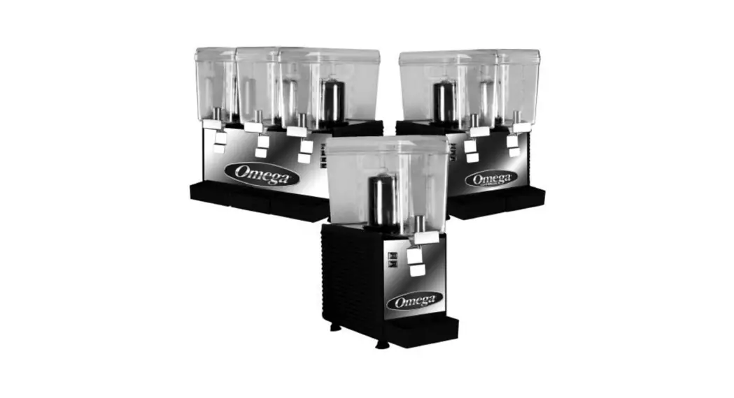 Omega Commercial Osd30 Drink Dispenser Instruction Manual