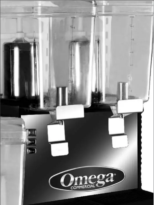 Omega COMMERCIAL OSD30 Drink Dispenser fig 1
