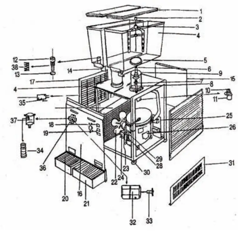 Omega COMMERCIAL OSD30 Drink Dispenser fig 4
