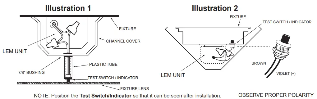 LITHONIA LIGHTING LEM04 Emergency LED Drivers-