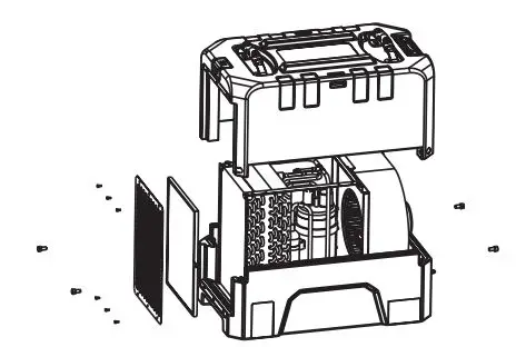 ALORAIR Storm LGR Extreme Dehumidifier Installation Guide - Removing the Housing