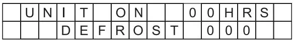 ALORAIR Storm LGR Extreme Dehumidifier Installation Guide - When the unit enters defrosting mode, it will show Defrost 000