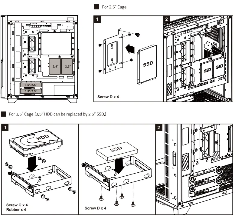 AORUS C500 Glass PC Case - FIG 3