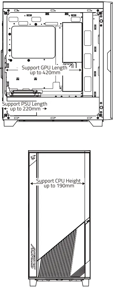 AORUS C500 Glass PC Case - FIG 6