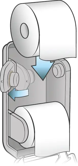 Kimberly-Clark 53696 Standard Roll Toilet Paper Dispenser 2 Roll Vertical 25