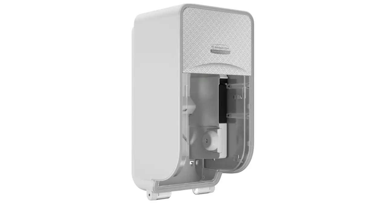 Kimberly-clark 53696 Standard Roll Toilet Paper Dispenser 2 Roll Vertical User Guide