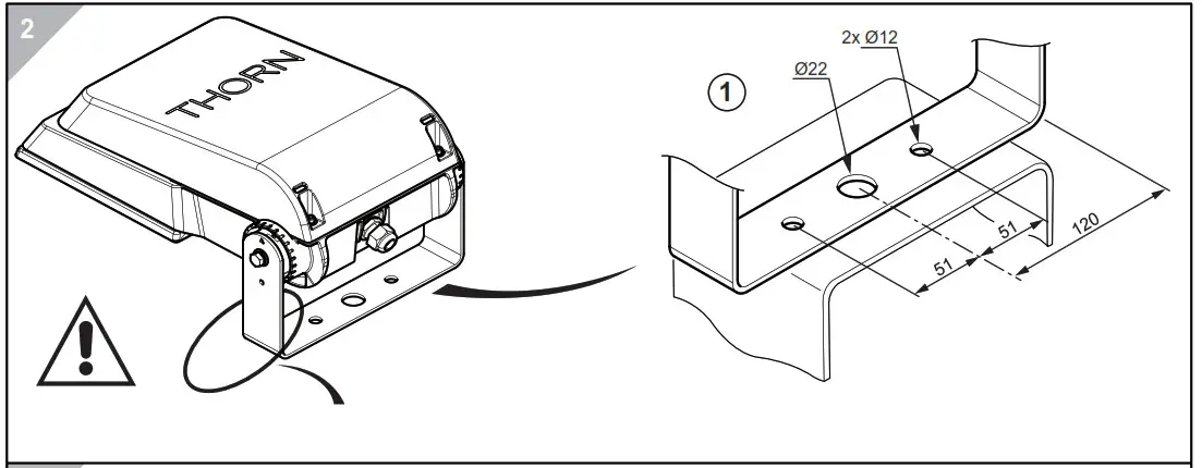 THORN AFP S Area Floodlight Spot LED Light - 2