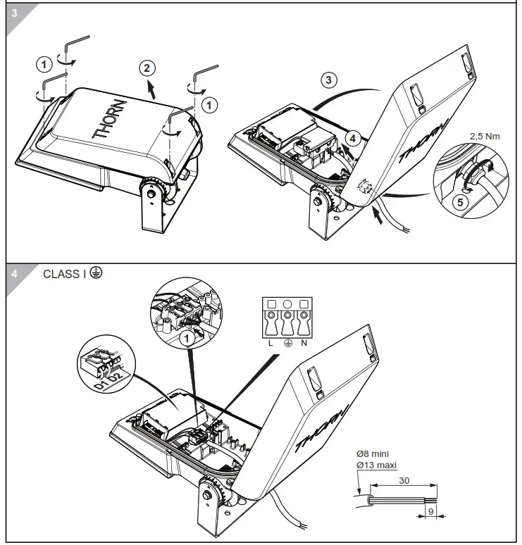 THORN AFP S Area Floodlight Spot LED Light - 3