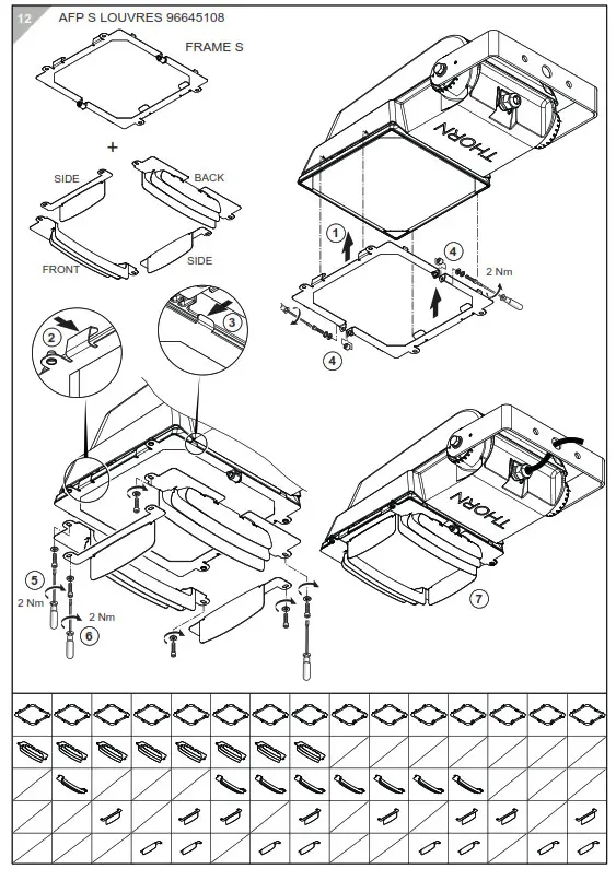 THORN AFP S Area Floodlight Spot LED Light - 8