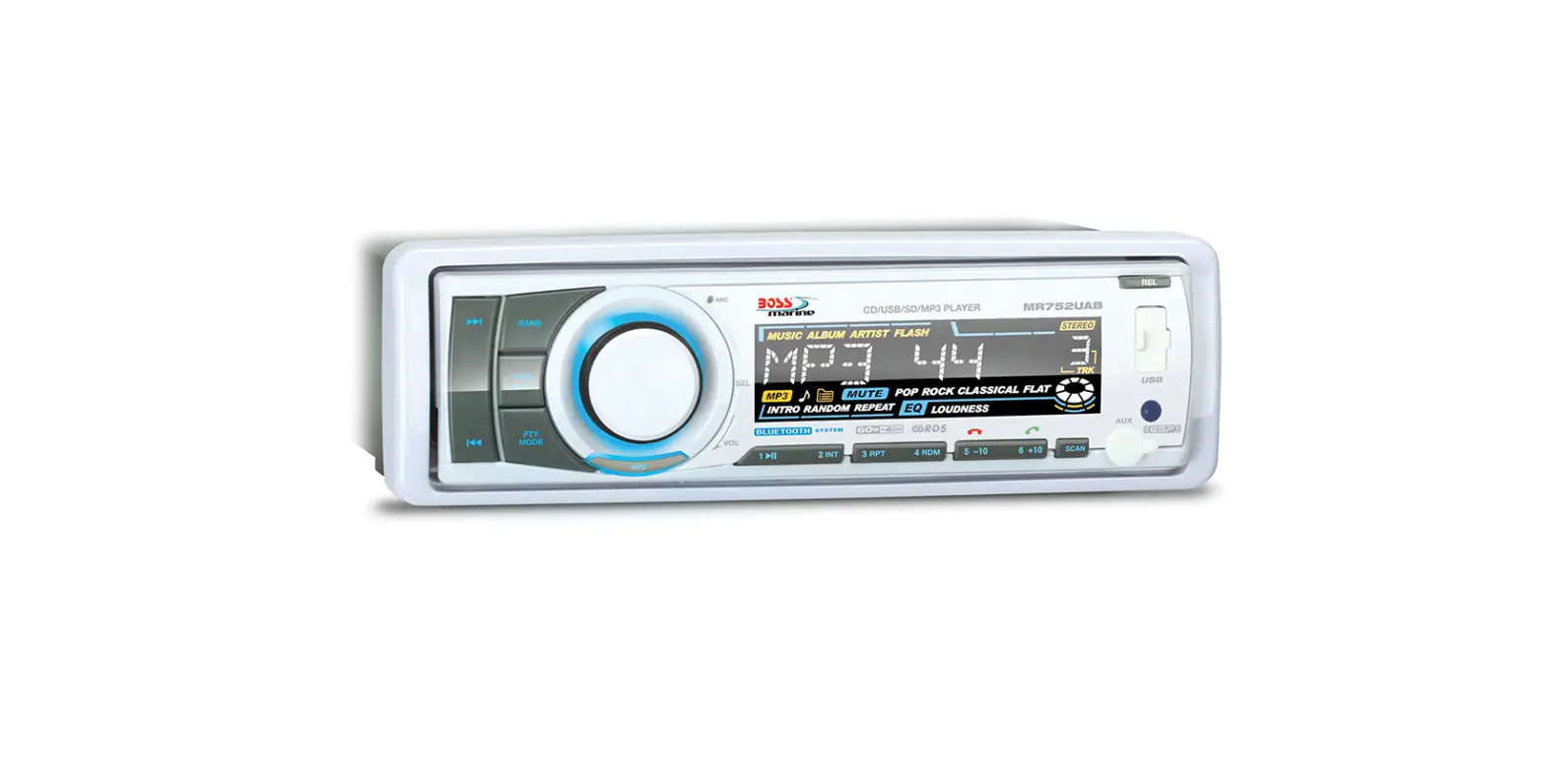 Boss Audio Mr752uab Mpj-compatible Cd Am-fm Receiver User Manual