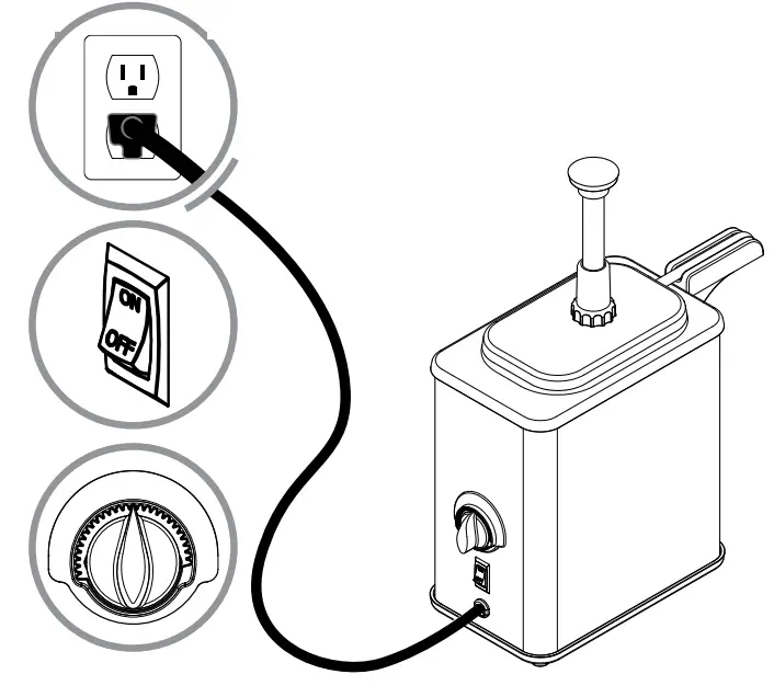SERVER EZT 4-Pouch Twin Topping Warmer - fig 10