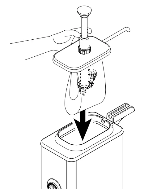 SERVER EZT 4-Pouch Twin Topping Warmer - fig 9