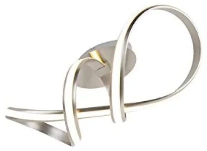 QAZQA 98212 Design Ceiling Lamp Steel Dimmable