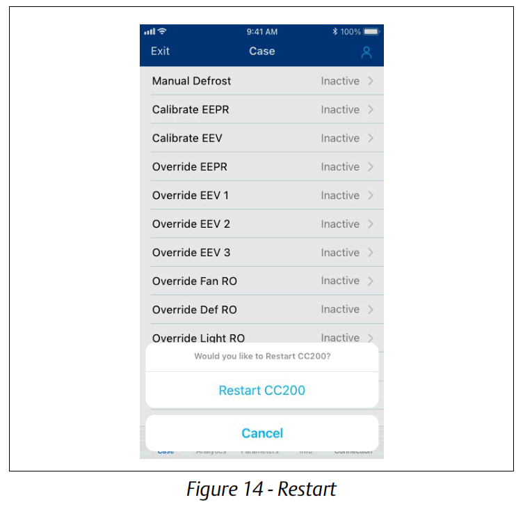EMERSON CC200 Guide Cold Chain Connect Mobile Application - Fig14
