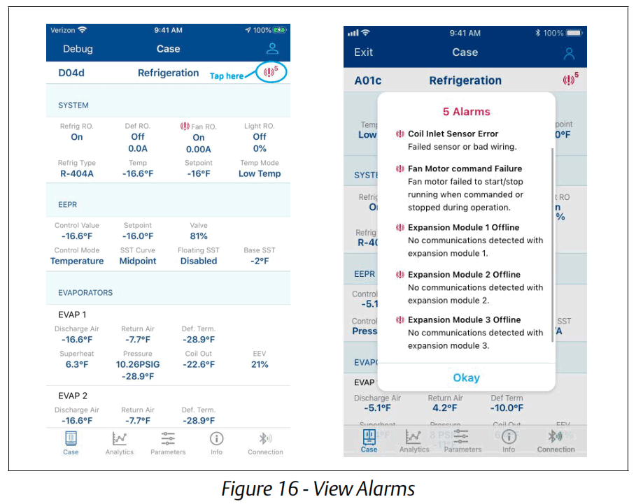 EMERSON CC200 Guide Cold Chain Connect Mobile Application - Fig16