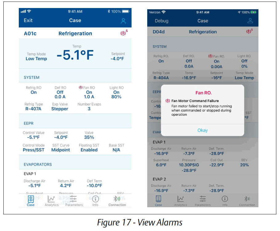 EMERSON CC200 Guide Cold Chain Connect Mobile Application - Fig17