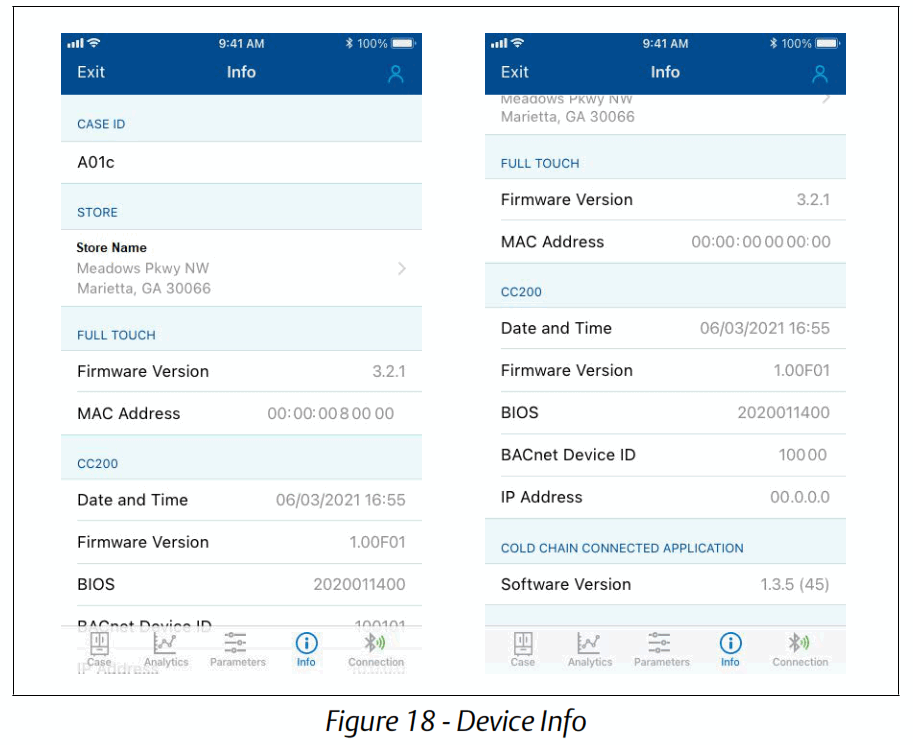 EMERSON CC200 Guide Cold Chain Connect Mobile Application - Fig18