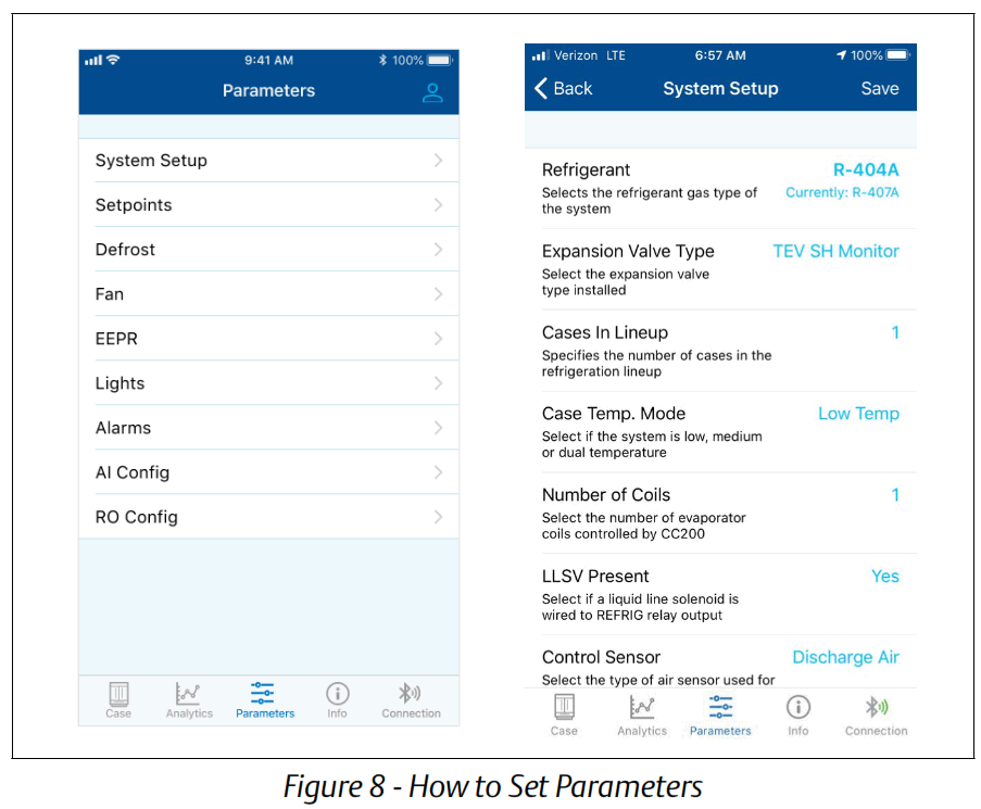 EMERSON CC200 Guide Cold Chain Connect Mobile Application - Fig8