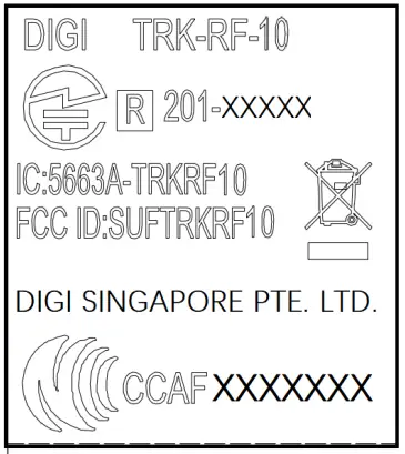 DIGI TRK-RF-10 2.4G RF Module-FIG3
