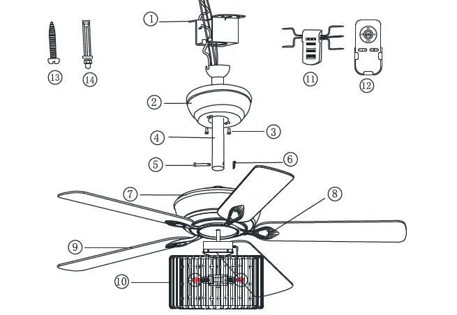 Bella-Depot-BD2045-B-Ceiling-Fan-2