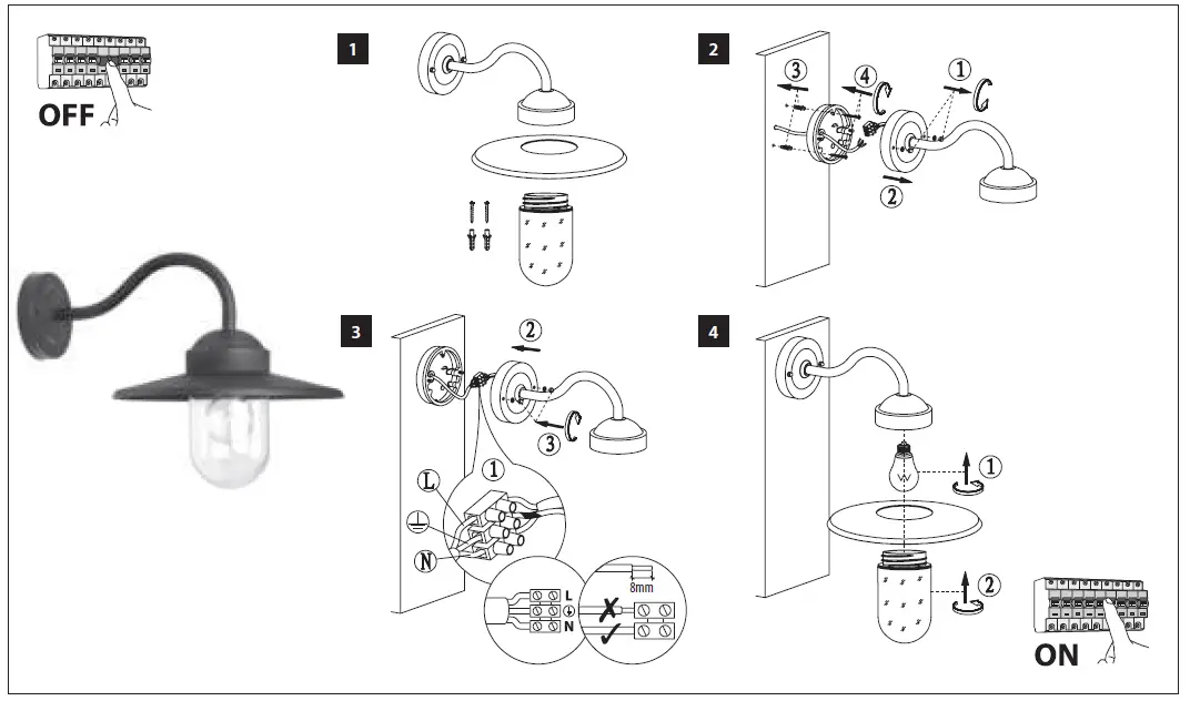 KS 7375 Wall Light 1