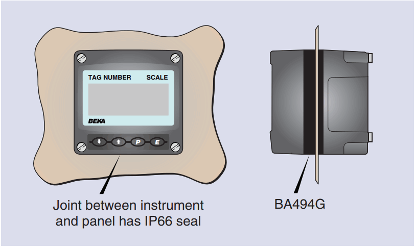 BEKA AG334 Externally Powered Pulse Input Rate Totalizer - fig 19
