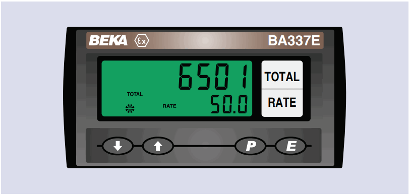 BEKA AG334 Externally Powered Pulse Input Rate Totalizer - fig 27