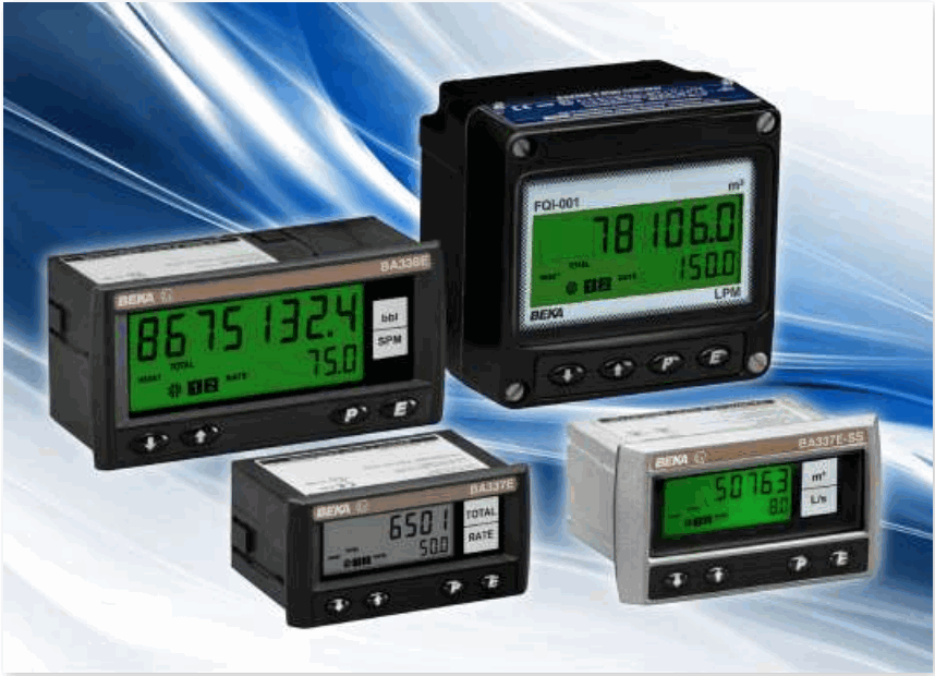 BEKA AG334 Externally Powered Pulse Input Rate Totalizer