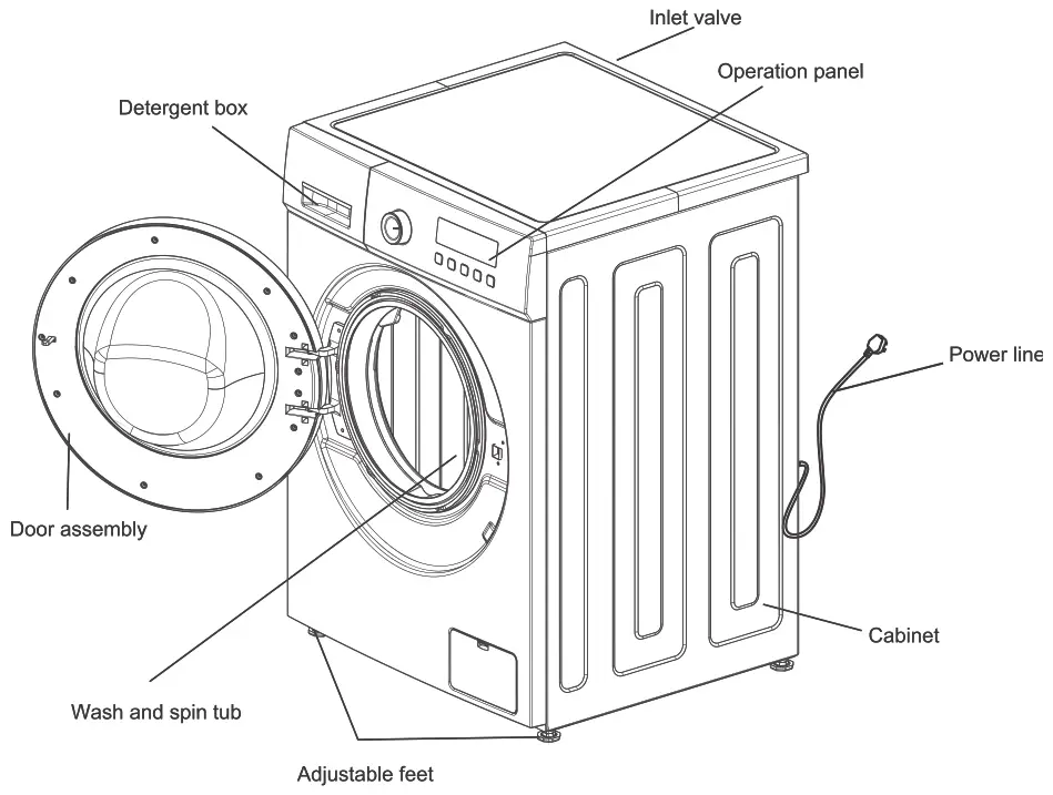 ARDESTO WMS 6109 Fully Automatic Front Loading Washing Machine - Overview