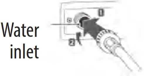 ARDESTO WMS 6109 Fully Automatic Front Loading Washing Machine - water faucets