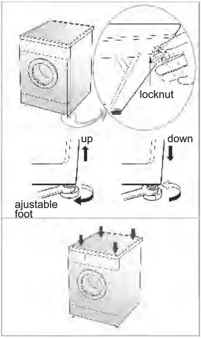 ARDESTO WMS 6109 Fully Automatic Front Loading Washing Machine - Horizontal Adjustment