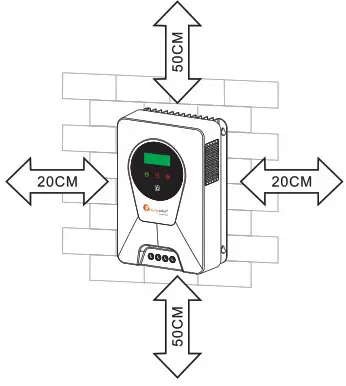 felicity solar SCCM Series MPPT Solar Charge Controller - installation 2