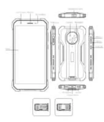 OSCAL-S60-S60-Pro 4GB-32GB-Green-Phone-1