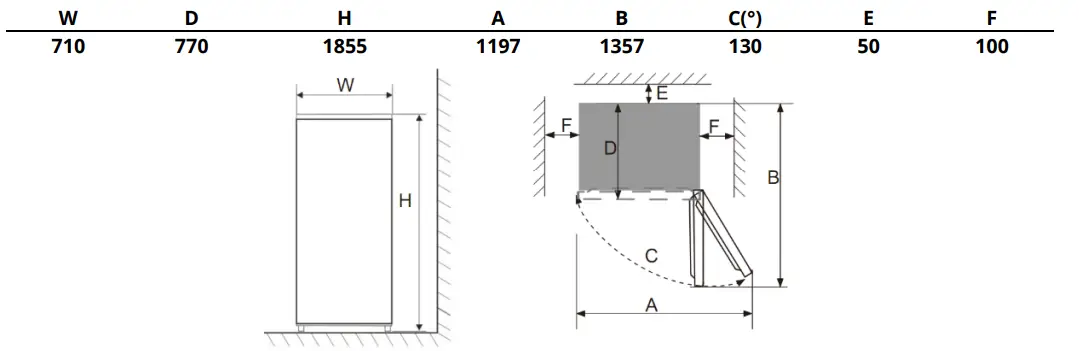 CHiQ-MF-415W-Refrigerator-FIG-2
