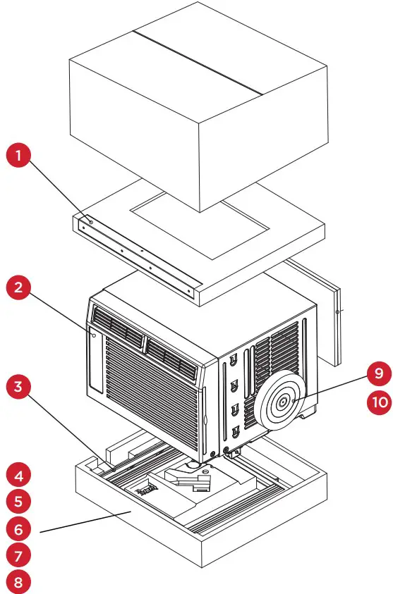 TCL 5K UM Mechanical Window Air Conditioner - Figure 3