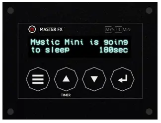 MASTER FX Mystic Mini Compact Haze Generator - Dissconnect the DMX cable