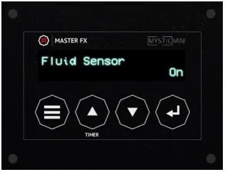 MASTER FX Mystic Mini Compact Haze Generator - Fluid Sensor