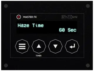 MASTER FX Mystic Mini Compact Haze Generator - Haze Time