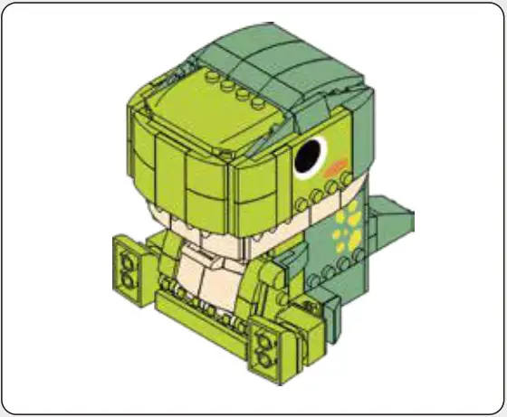 Kmart 43216871 242 Piece Dinosaur Construction Accessories Holder - Cover