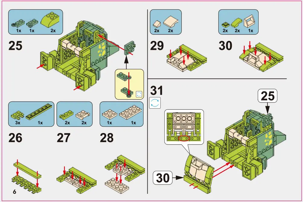 Kmart 43216871 242 Piece Dinosaur Construction Accessories Holder - Product Overview 6