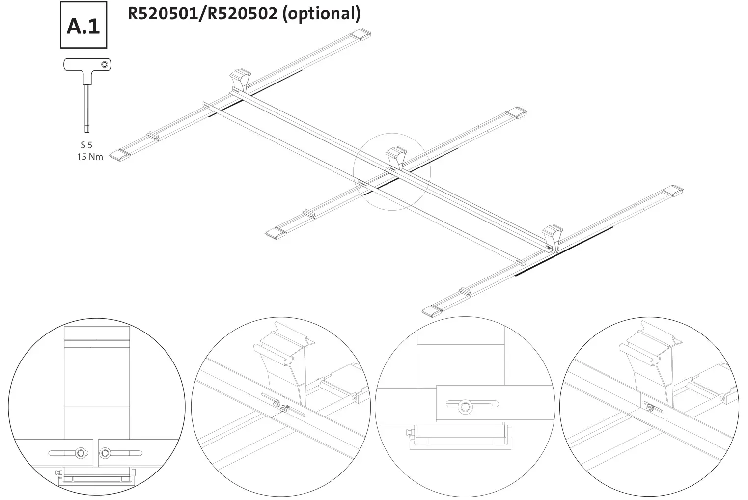 Renusol FS10-EW Solar Panel Mounting - Figure A-1