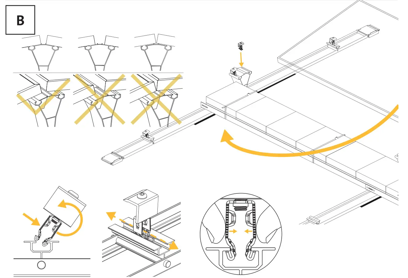 Renusol FS10-EW Solar Panel Mounting - Figure B