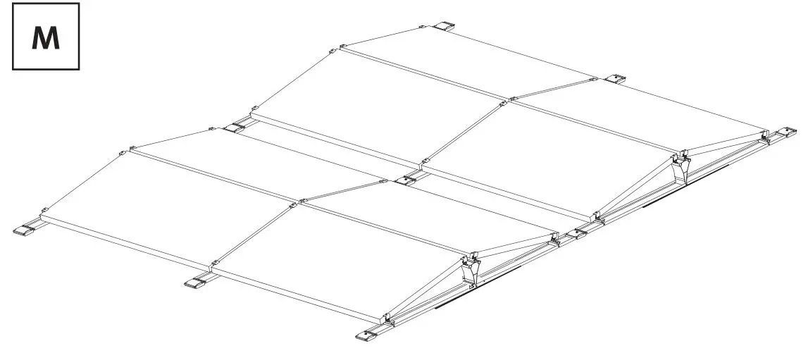 Renusol FS10-EW Solar Panel Mounting - Figure M
