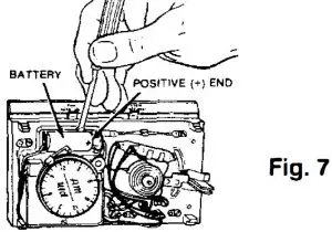 FIG 10 BATTERY REPLACEMENT