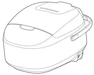 Midea MB-FS5077 Rice Cooker