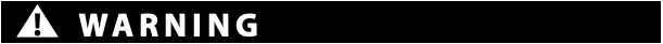 Warning 1