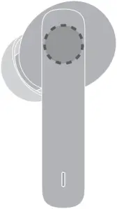 HUAWEI T0001 4i Free Buds Touch controls A