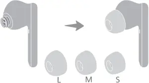Huawei Changing the ear tips A
