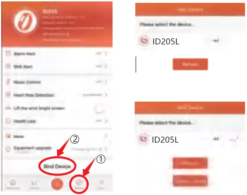 willful SW021 Smartwatch Bind process 1